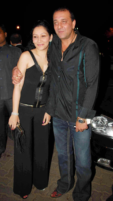 PIX: High on Agneepath success, Sanjay Dutt throws a party